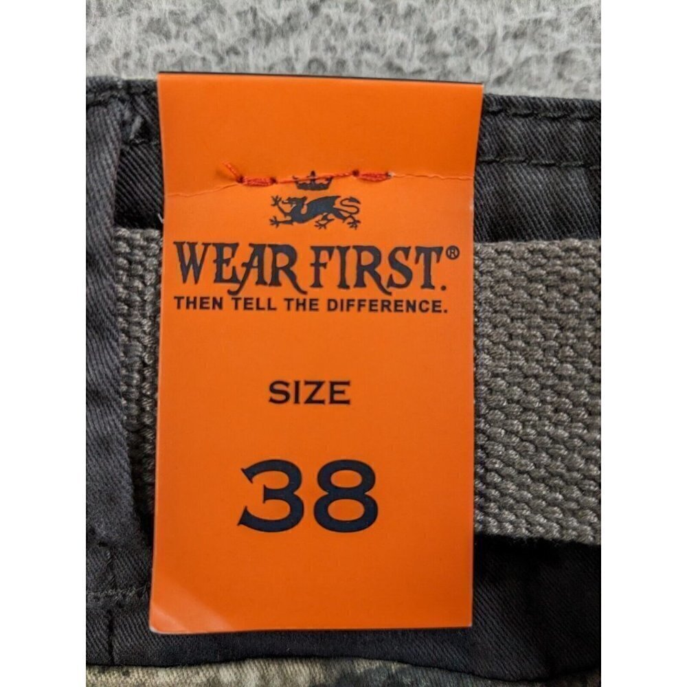 Wear First Shorts Mens 38 Cargo Camo Mossy Oak Treestand Belted Cargo - Picture 4 of 16